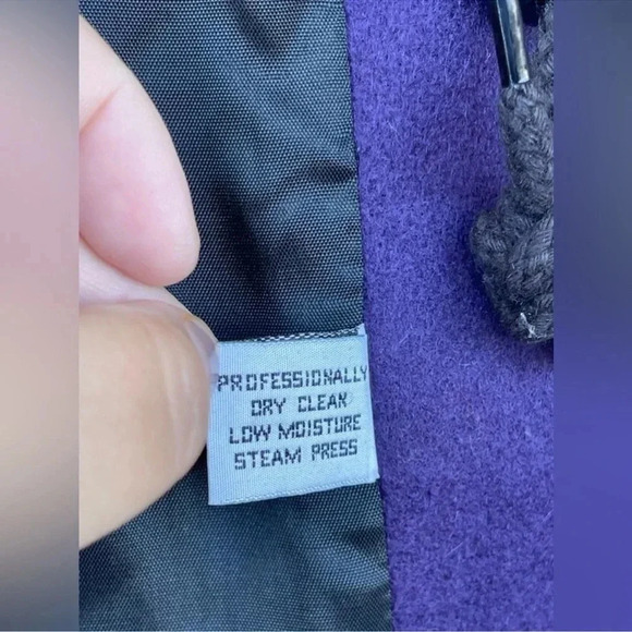 Carolina herrera wool purple Cheetah zip jacket Size medium - Picture 12 of 14